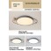 LED ceiling light XQ with remote control Light color / brightness adjustable Acrylic shade lacquered metal frame