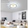 LED ceiling light 1612-750. The light color can be set separately with the remote control [energy class A +]