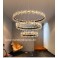 LED pendant light A + 9074-3 remote control light color controllable dimmable black