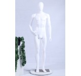 MC-1 White abstract Male mannequin  full body 