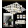 D809 LED ceiling light with remote control light color / brightness adjustable frame only neutral white acrylic screen A +
