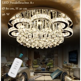 LED ceiling light 6019-80 LNB. Incl. LEDs and remote control color adjustable 96 W