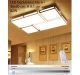 LED ceiling light 3313 with remote control light color and brightness adjustable acrylic screen black ornaments A +