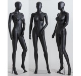 Male female abstract mannequin white or black shiny or  matt skin color man new ears nose