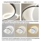 LED ceiling light X81  with remote control light color / brightness adjustable A +
