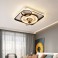  Deckenleuchte mit Ventilator 3350 Deckenventilatorleuchte  Fernbedienung Lichtfarbe/ Helligkeit einstellbar dimmbar fan light 