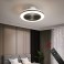  Deckenleuchte mit Ventilator 3301-3305 LED Deckenlampe Fernbedienung Lichtfarbe/ Helligkeit einstellbar dimmbar