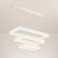 LED Pendelleuchte  6053-468 weiß oder kaffeefarbe  Fernbedienung Lichtfarbe/helligkeit einstellbar A+