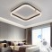 TY3019 LED ceiling light with remote control or app light color/brightness adjustable crystal edge and metal frame