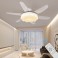 SX009-132 dark brown ceiling fan LED lighting 6 speeds, timer summer and winter mode