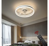  Deckenleuchte mit Ventilator D3305 LED Deckenlampe Fernbedienung Lichtfarbe/ Helligkeit einstellbar dimmbar