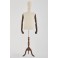 dressmakers dummy with flexible arms of wood