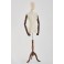 dressmakers dummy with flexible arms of wood