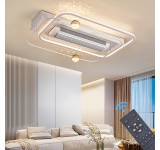 Deckenventilator mit LED Beleuchtung mit Fernbedienung Lichtfarbe/Helligkeit einstellbar 6 Geschwindigkeiten