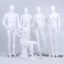 MC-2 White abstract Male mannequin  full body 