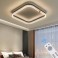 TY3019 LED ceiling light with remote control or app light color/brightness adjustable crystal edge and metal frame