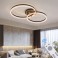 TY3019 LED ceiling light with remote control or app light color/brightness adjustable crystal edge and metal frame