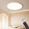 LED ceiling light XM with remote control, light color/brightness adjustable. Thin frame