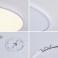 LED ceiling light XM with remote control, light color/brightness adjustable. Thin frame