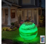 Gartenlampe Mars-40 in schönen Monddesign LED