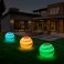 Gartenlampe Mars-40 in schönen Monddesign LED