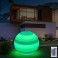 Garden lamp Uranus-50 in beautiful moon design LED