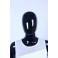 F3-F1-1 Female Abstrakte Schaufensterpuppe black Glossy skin color Frau Egghead New