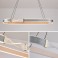 TY8224 LED Pendelleuchte mit Fernbedienung oder App Lichtfarbe/Helligkeit einstellbar Acryl Rand und Metallrahmen