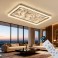 LED ceiling light XM with remote control, light color/brightness adjustable. Thin frame