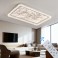 LED ceiling light XM with remote control, light color/brightness adjustable. Thin frame