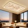 LED ceiling light XM with remote control, light color/brightness adjustable. Thin frame