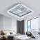 LED ceiling light XM with remote control, light color/brightness adjustable. Thin frame