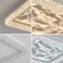 LED Deckenleuchte XM mit Fernbedienung Lichtfarbe/helligkeit einstellbar. Dünner Rahmen