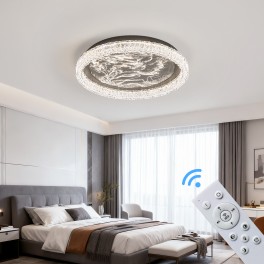 LED Deckenleuchte XM mit Fernbedienung Lichtfarbe/helligkeit einstellbar. Dünner Rahmen