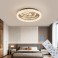 LED ceiling light XM with remote control, light color/brightness adjustable. Thin frame