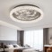 LED ceiling light XM with remote control, light color/brightness adjustable. Thin frame