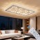 LED ceiling light dimmable with remote control, continuously variable 3000–7000 K, energy-saving, modern, black or white