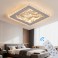 LED ceiling light dimmable with remote control, continuously variable 3000–7000 K, energy-saving, modern, black or white