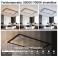 LED ceiling light dimmable with remote control, continuously variable 3000–7000 K, energy-saving, modern, black or white