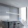 LED ceiling light dimmable with remote control, continuously variable 3000–7000 K, energy-saving, modern, black or white