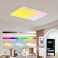 LED ceiling light 698 with app and remote control, dimmable 10–100%, 1800–12000K dynamic sky and natural light effects
