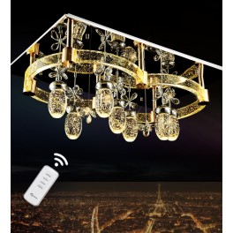 1616 LED ceiling light with remote control light color / brightness adjustable frame only neutra screen A +