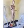 B Ware YL1-9Mannequin Chic Skin Color Painted Female Head Egghead