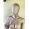 B Ware YL1-9Mannequin Chic Skin Color Painted Female Head Egghead