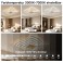 LED Deckenleuchte Infinity RGB mit Fernbedienung, 3D Tunneleffekt, Lichtfl&auml;chen einzeln schaltbar dimmbar 10&ndash;100%, 1800&ndash;12000K 