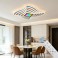 LED Deckenleuchte Infinity RGB mit Fernbedienung, 3D Tunneleffekt, Lichtfl&auml;chen einzeln schaltbar dimmbar 10&ndash;100%, 1800&ndash;12000K 