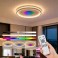 LED ceiling light 698 with app and remote control, dimmable 10&ndash;100%, 1800&ndash;12000K dynamic sky and natural light effects