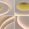 LED Deckenleuchte Infinity RGB mit Fernbedienung, 3D Tunneleffekt, Lichtfl&auml;chen einzeln schaltbar dimmbar 10&ndash;100%, 1800&ndash;12000K 