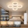 LED Deckenleuchte dimmbar mit Fernbedienung, stufenlos 3000&ndash;7000 K, energiesparend, modern