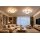 LED Deckenleuchte dimmbar mit Fernbedienung, stufenlos 3000&ndash;7000 K, energiesparend, modern